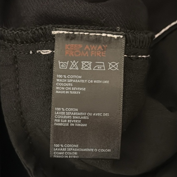 NWT BDG Urban Outfitters Women’s Black Denim Kirby Skirt‎ Button Up Belted Sz S - Picture 7 of 7